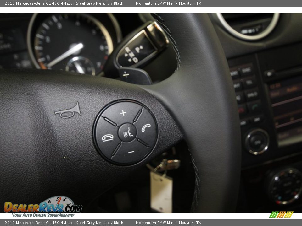2010 Mercedes-Benz GL 450 4Matic Steel Grey Metallic / Black Photo #25
