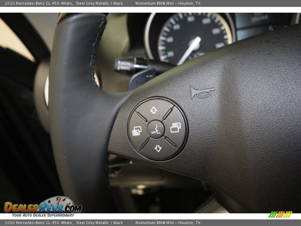 2010 Mercedes-Benz GL 450 4Matic Steel Grey Metallic / Black Photo #26