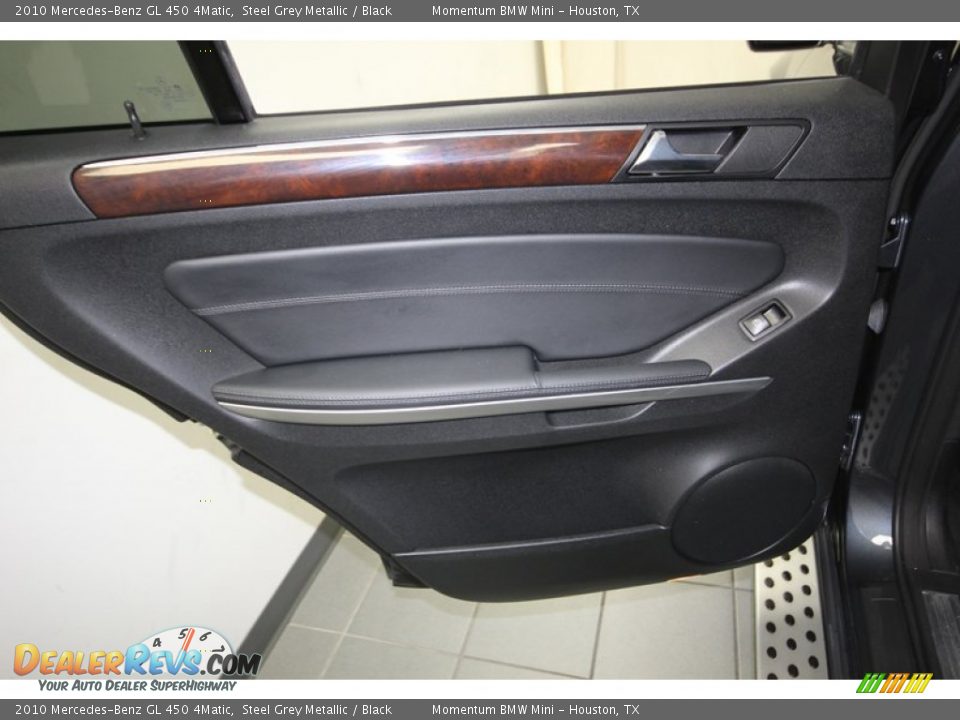 2010 Mercedes-Benz GL 450 4Matic Steel Grey Metallic / Black Photo #28