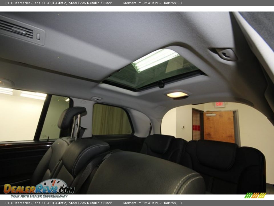 2010 Mercedes-Benz GL 450 4Matic Steel Grey Metallic / Black Photo #35