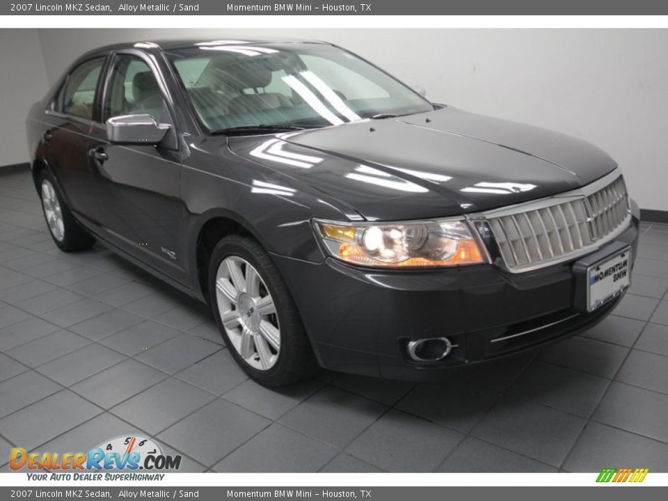 2007 Lincoln MKZ Sedan Alloy Metallic / Sand Photo #1