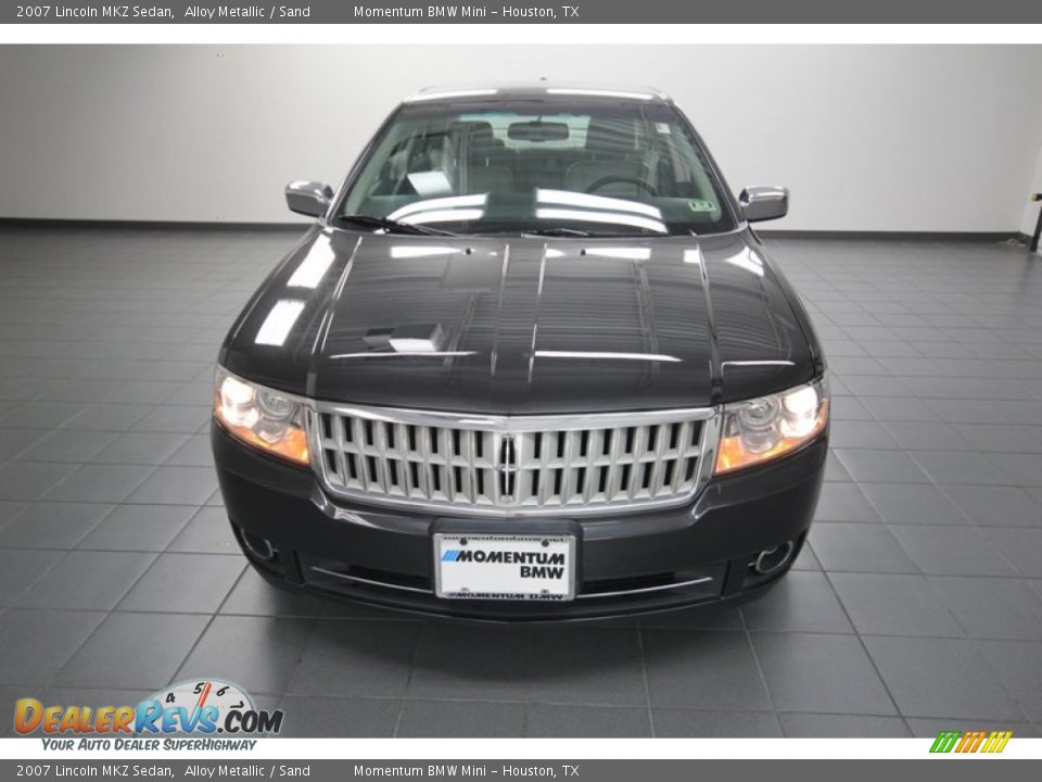 2007 Lincoln MKZ Sedan Alloy Metallic / Sand Photo #6