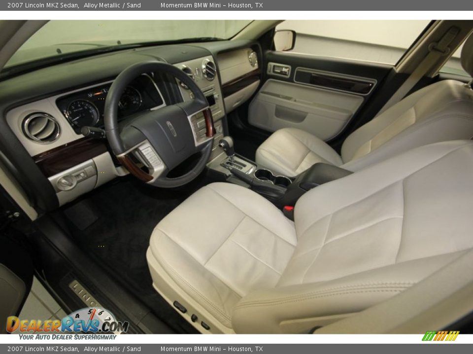 Sand Interior - 2007 Lincoln MKZ Sedan Photo #12