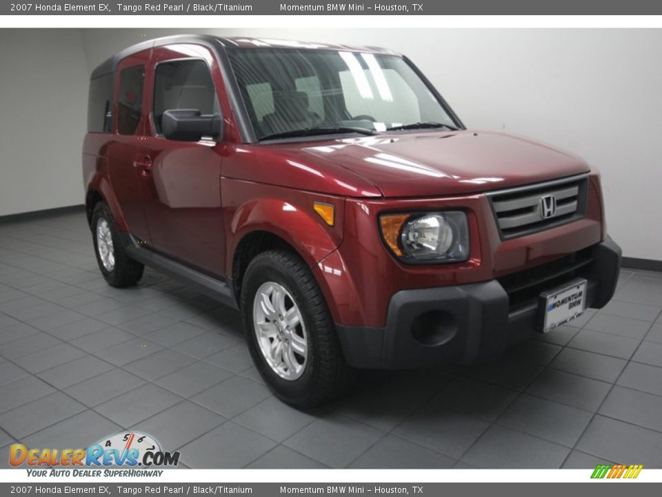 2007 Honda Element EX Tango Red Pearl / Black/Titanium Photo #1
