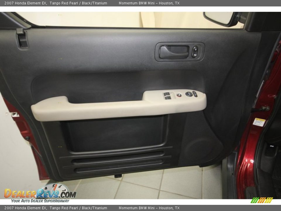 2007 Honda Element EX Tango Red Pearl / Black/Titanium Photo #15