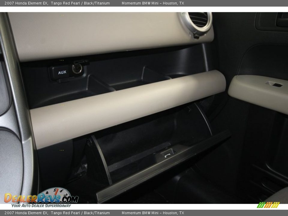 2007 Honda Element EX Tango Red Pearl / Black/Titanium Photo #17