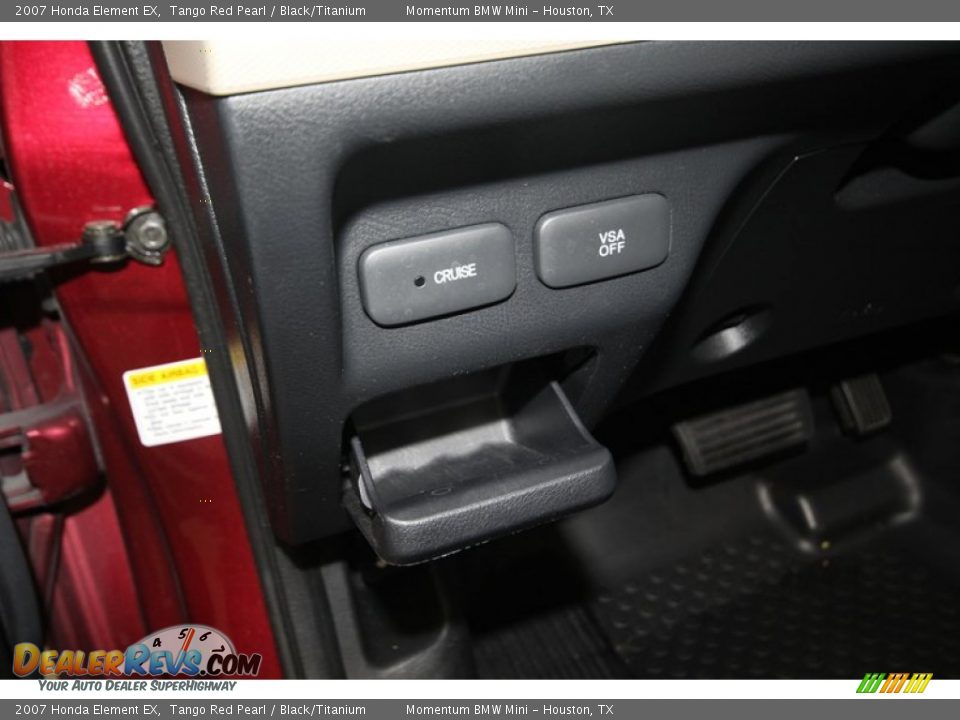 2007 Honda Element EX Tango Red Pearl / Black/Titanium Photo #24