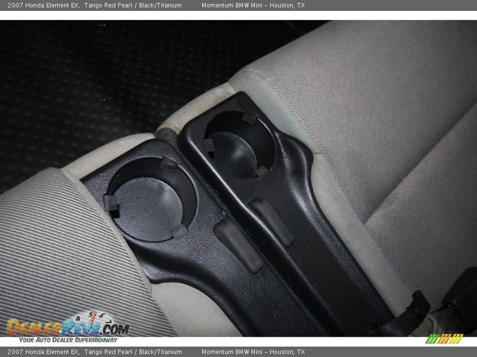 2007 Honda Element EX Tango Red Pearl / Black/Titanium Photo #27