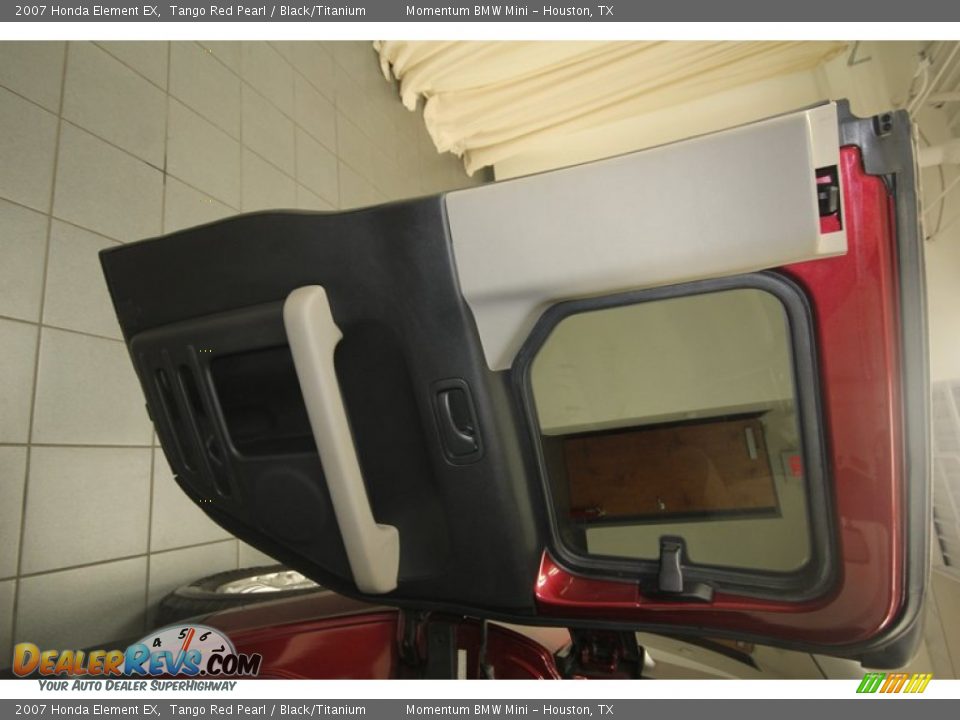 2007 Honda Element EX Tango Red Pearl / Black/Titanium Photo #29