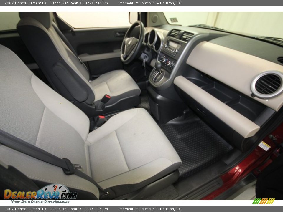 2007 Honda Element EX Tango Red Pearl / Black/Titanium Photo #31