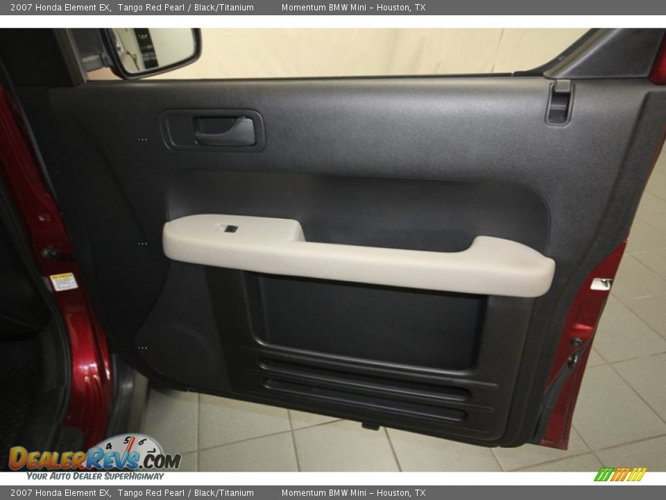 2007 Honda Element EX Tango Red Pearl / Black/Titanium Photo #32