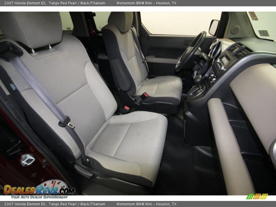 2007 Honda Element EX Tango Red Pearl / Black/Titanium Photo #33