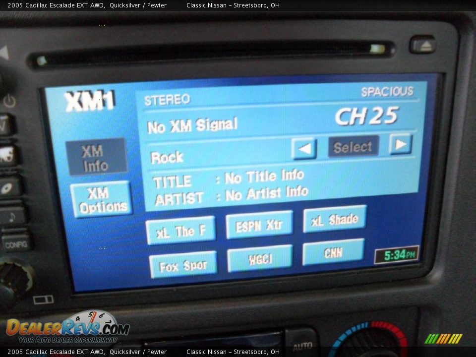 2005 Cadillac Escalade EXT AWD Quicksilver / Pewter Photo #12