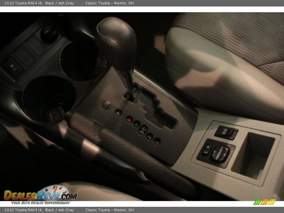 2010 Toyota RAV4 I4 Black / Ash Gray Photo #9