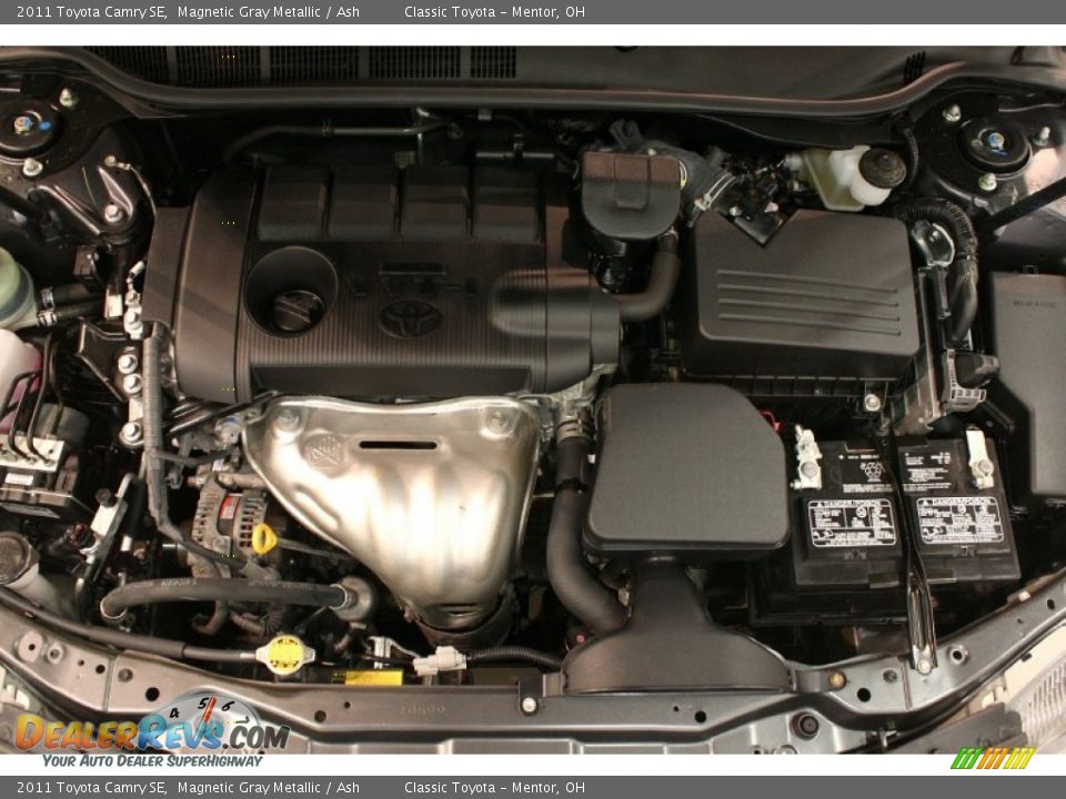 2011 Toyota Camry SE Magnetic Gray Metallic / Ash Photo #14
