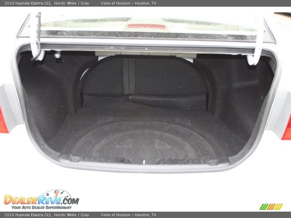 2010 Hyundai Elantra GLS Nordic White / Gray Photo #16