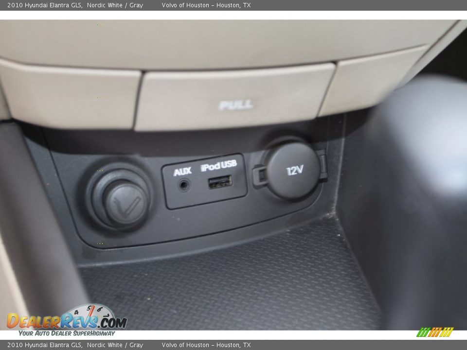 2010 Hyundai Elantra GLS Nordic White / Gray Photo #23