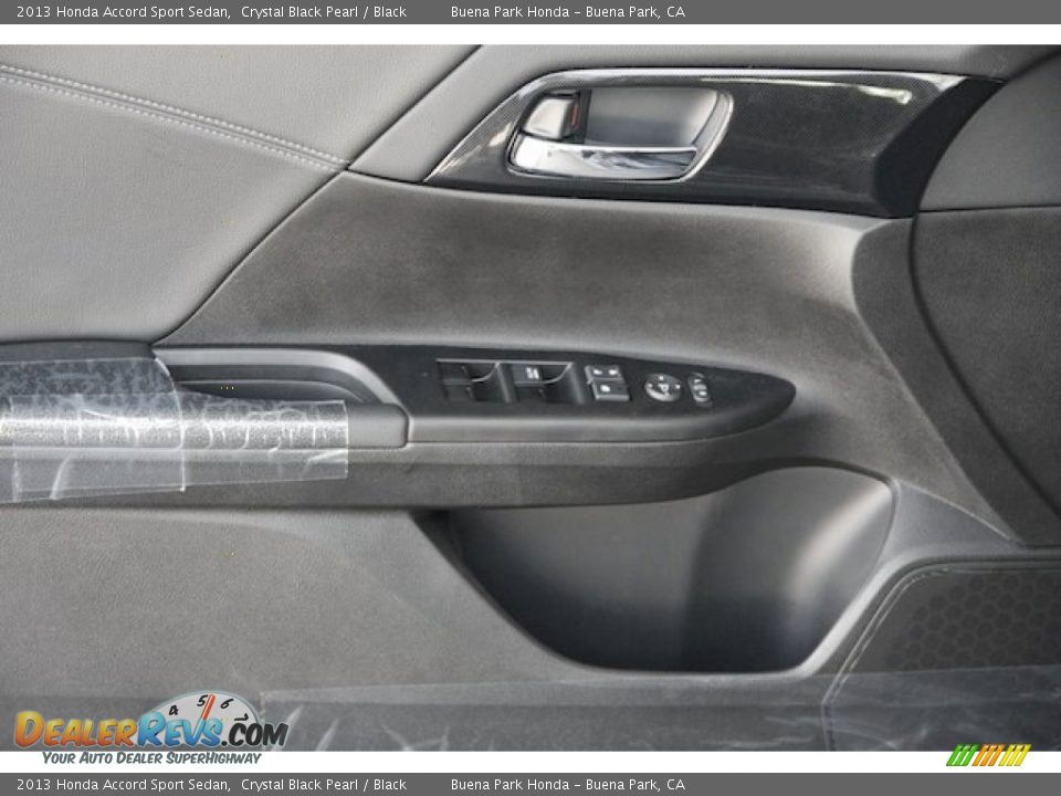 2013 Honda Accord Sport Sedan Crystal Black Pearl / Black Photo #8