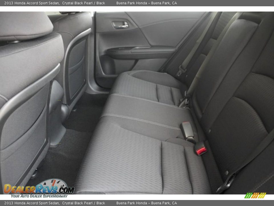 2013 Honda Accord Sport Sedan Crystal Black Pearl / Black Photo #11