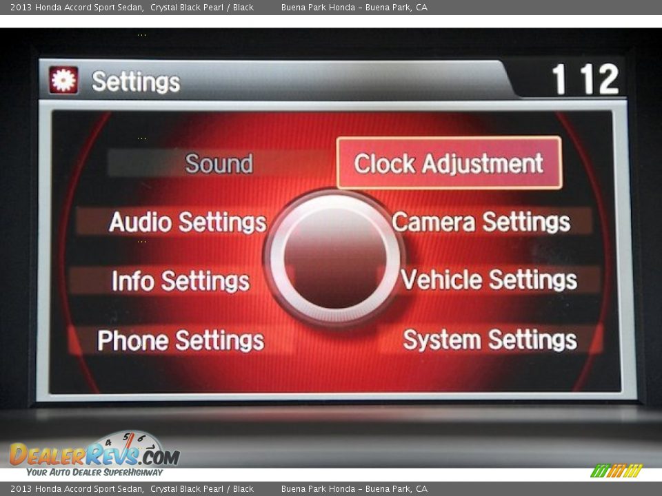 2013 Honda Accord Sport Sedan Crystal Black Pearl / Black Photo #14