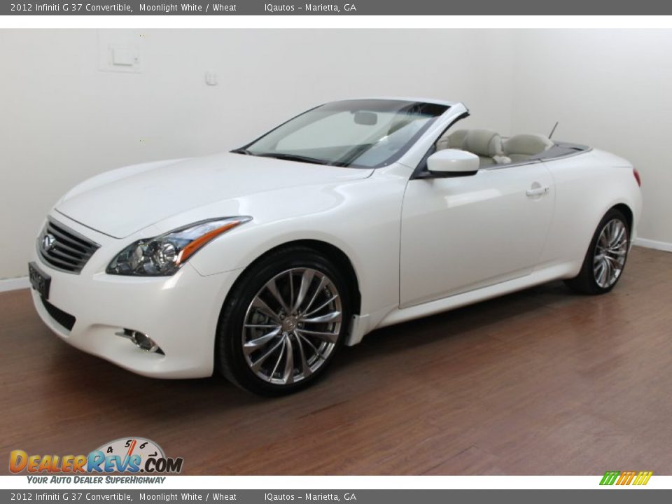 Front 3/4 View of 2012 Infiniti G 37 Convertible Photo #1