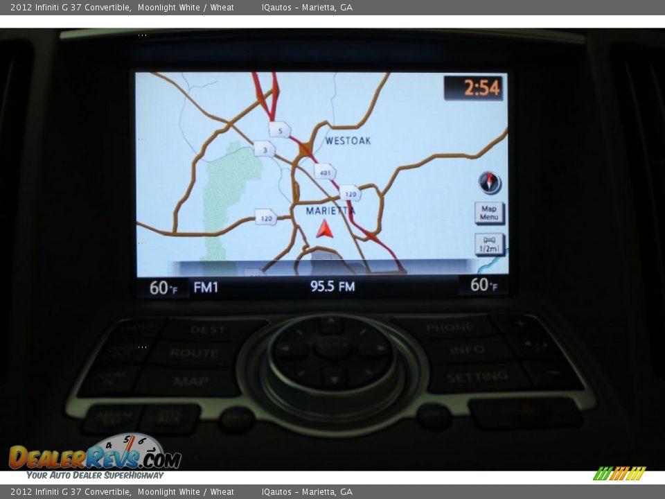 Navigation of 2012 Infiniti G 37 Convertible Photo #20