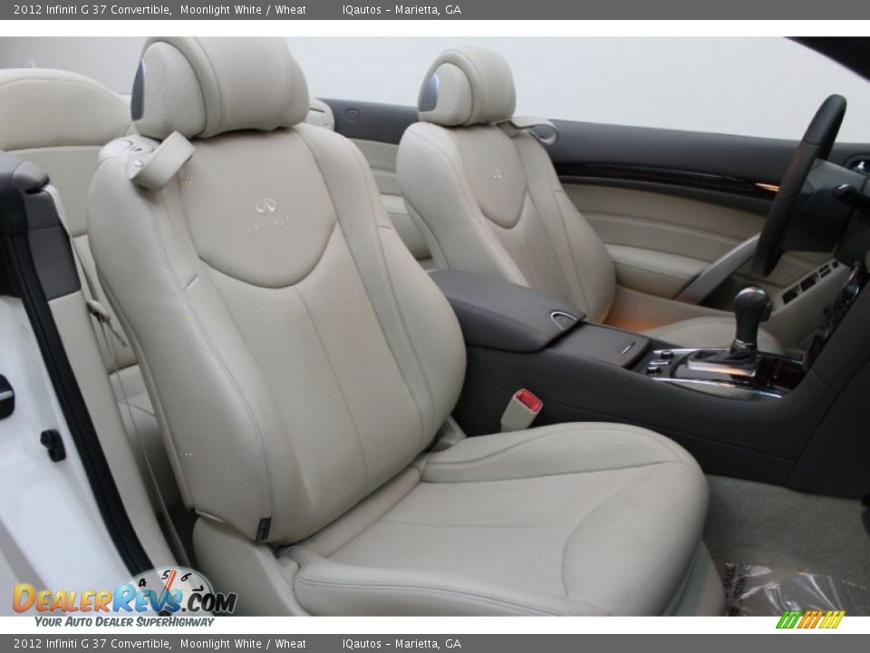 Front Seat of 2012 Infiniti G 37 Convertible Photo #27