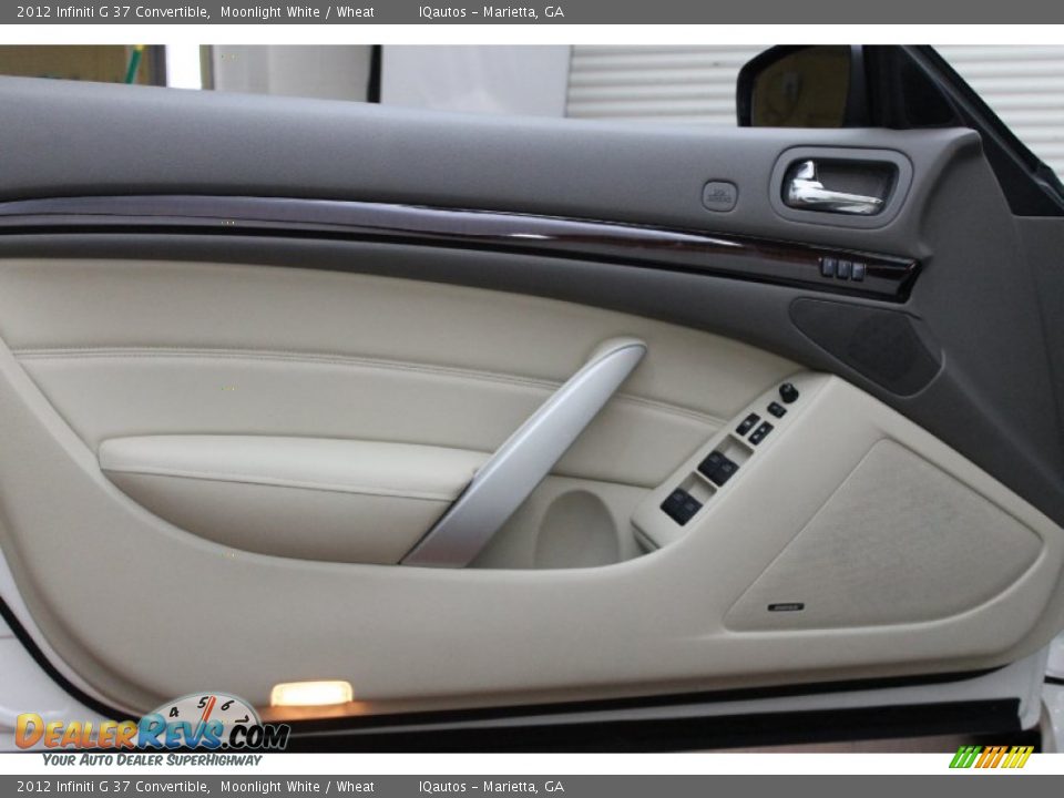 Door Panel of 2012 Infiniti G 37 Convertible Photo #29