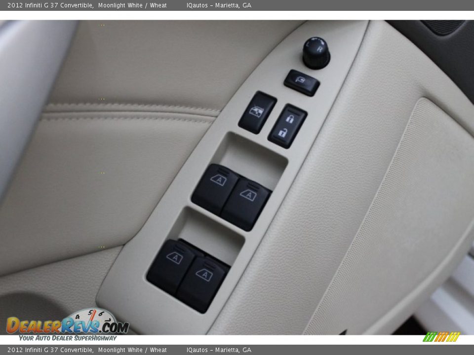 Controls of 2012 Infiniti G 37 Convertible Photo #31