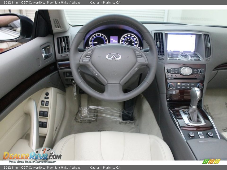 Dashboard of 2012 Infiniti G 37 Convertible Photo #36