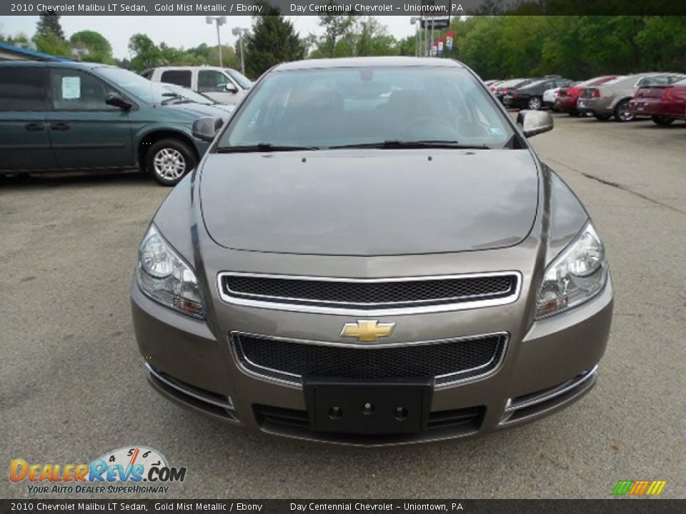 2010 Chevrolet Malibu LT Sedan Gold Mist Metallic / Ebony Photo #10