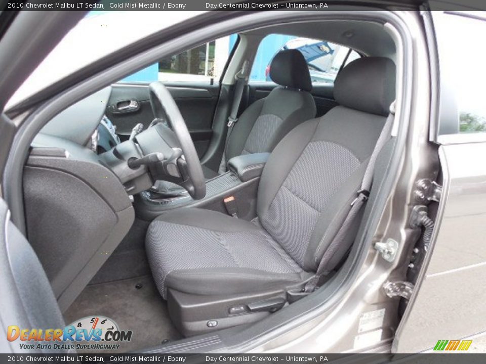 2010 Chevrolet Malibu LT Sedan Gold Mist Metallic / Ebony Photo #12