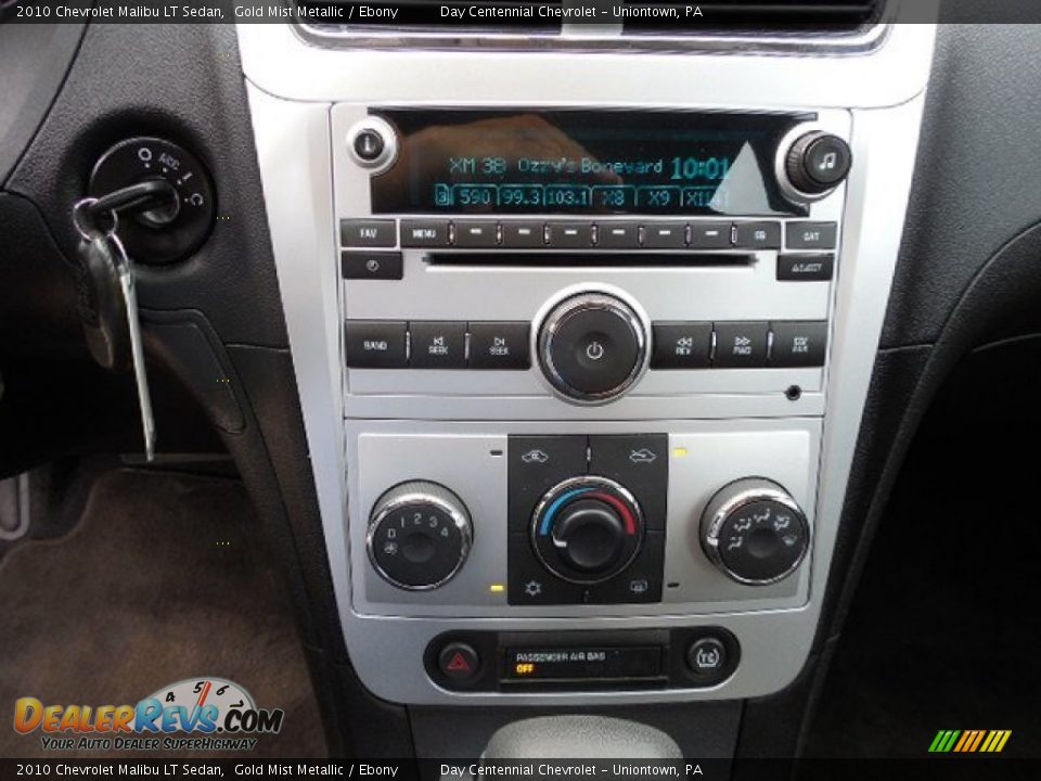 2010 Chevrolet Malibu LT Sedan Gold Mist Metallic / Ebony Photo #15