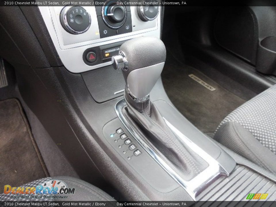 2010 Chevrolet Malibu LT Sedan Gold Mist Metallic / Ebony Photo #16