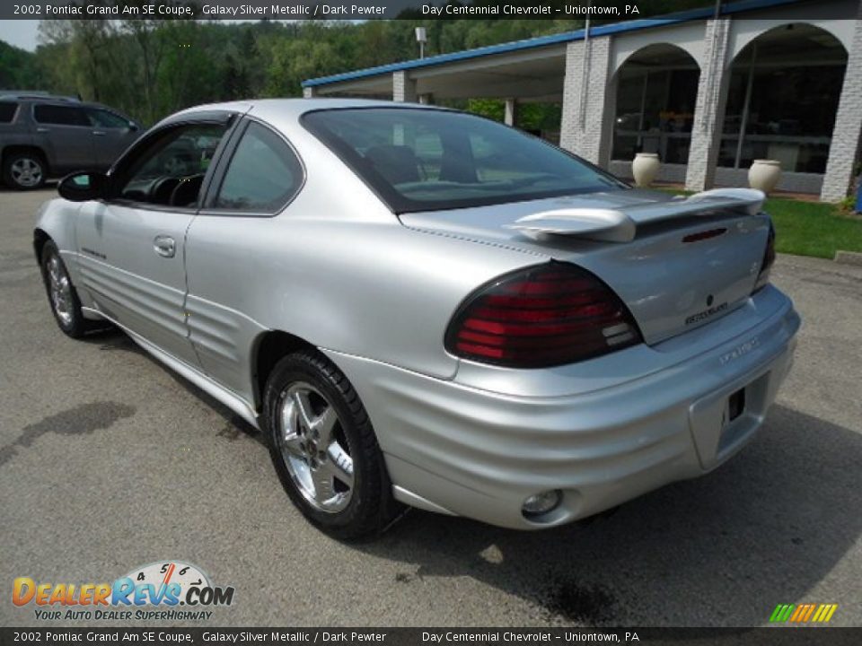 Galaxy Silver Metallic 2002 Pontiac Grand Am SE Coupe Photo #4