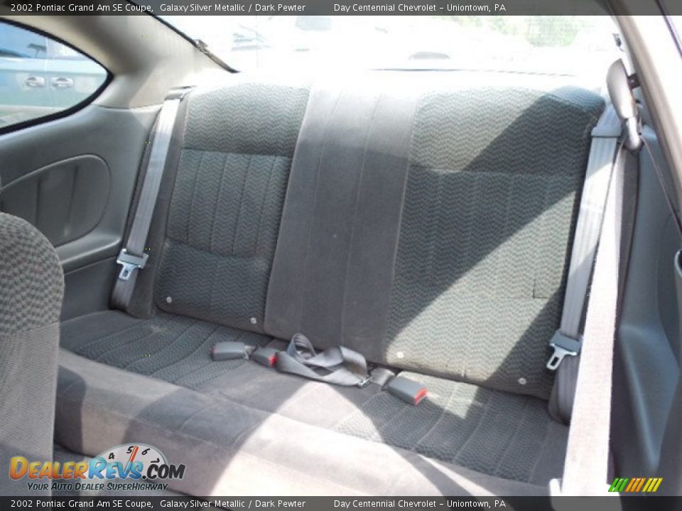 Rear Seat of 2002 Pontiac Grand Am SE Coupe Photo #14