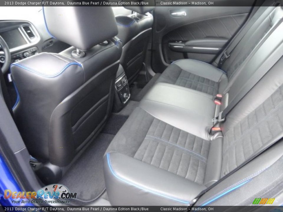 Rear Seat of 2013 Dodge Charger R/T Daytona Photo #16