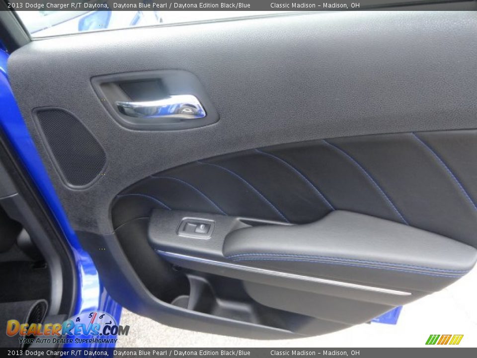 2013 Dodge Charger R/T Daytona Daytona Blue Pearl / Daytona Edition Black/Blue Photo #20
