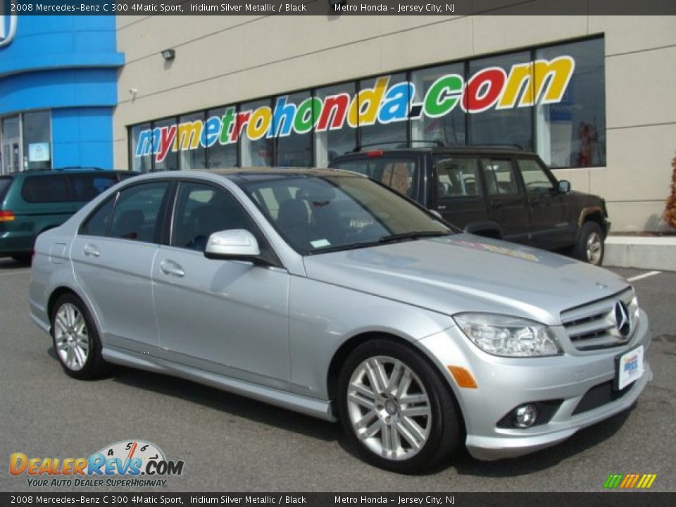 2008 Mercedes-Benz C 300 4Matic Sport Iridium Silver Metallic / Black Photo #1