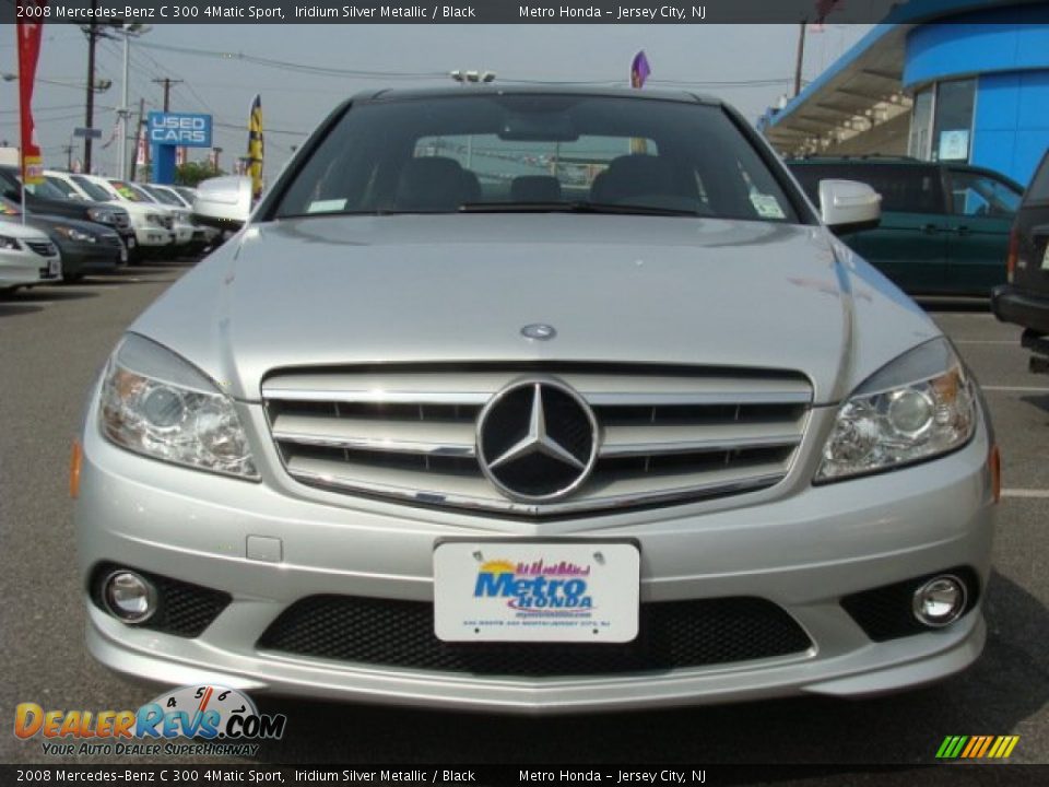 2008 Mercedes-Benz C 300 4Matic Sport Iridium Silver Metallic / Black Photo #2