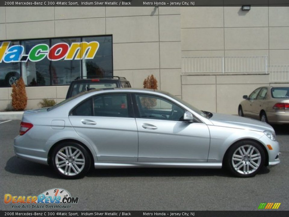 2008 Mercedes-Benz C 300 4Matic Sport Iridium Silver Metallic / Black Photo #3