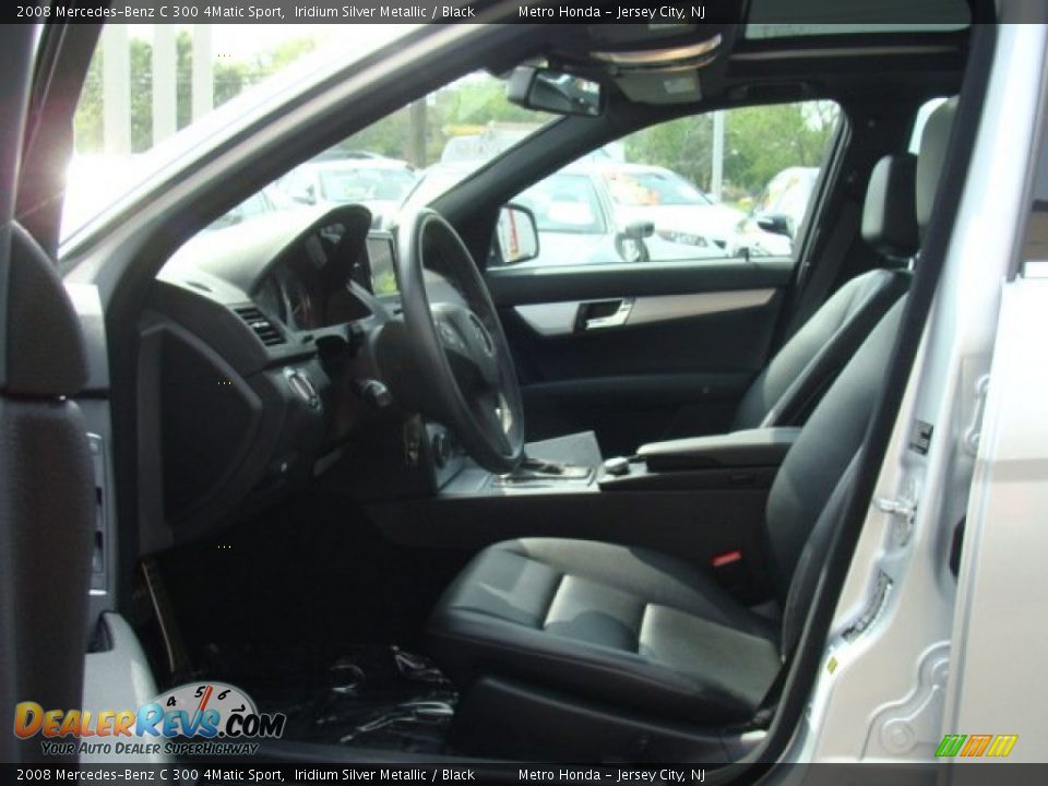 2008 Mercedes-Benz C 300 4Matic Sport Iridium Silver Metallic / Black Photo #8