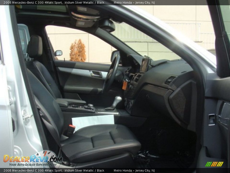 2008 Mercedes-Benz C 300 4Matic Sport Iridium Silver Metallic / Black Photo #9