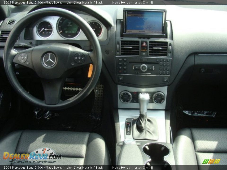 2008 Mercedes-Benz C 300 4Matic Sport Iridium Silver Metallic / Black Photo #10