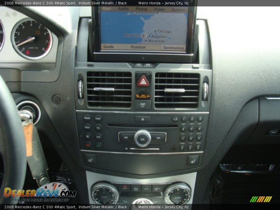 2008 Mercedes-Benz C 300 4Matic Sport Iridium Silver Metallic / Black Photo #12