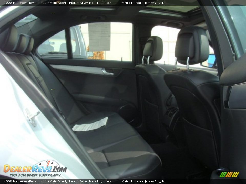 2008 Mercedes-Benz C 300 4Matic Sport Iridium Silver Metallic / Black Photo #13