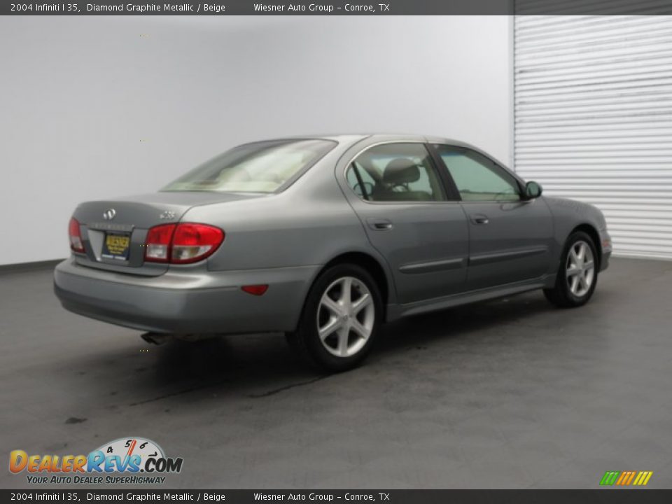 2004 Infiniti I 35 Diamond Graphite Metallic / Beige Photo #3