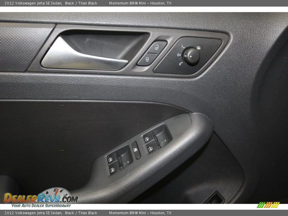 2012 Volkswagen Jetta SE Sedan Black / Titan Black Photo #15