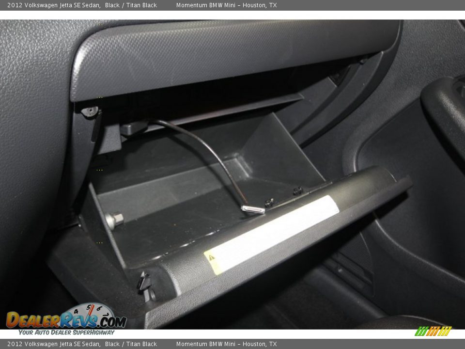 2012 Volkswagen Jetta SE Sedan Black / Titan Black Photo #16