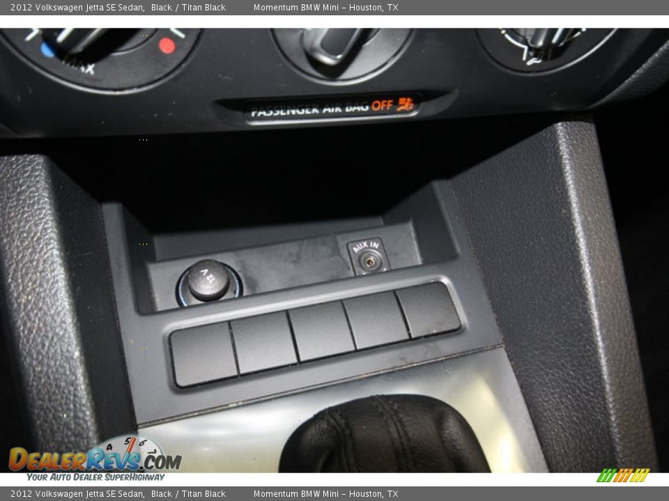 2012 Volkswagen Jetta SE Sedan Black / Titan Black Photo #20